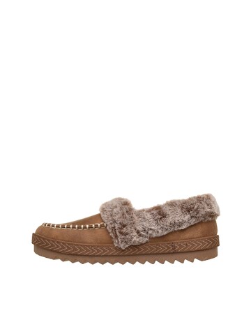 Skechers Chestnut Bobs Cozy Kiss Snug Stitch Slippers - Standard Fit (D)