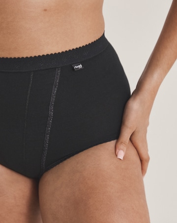 Sloggi (2 Pack) Light Control Maxi Knickers Black or White