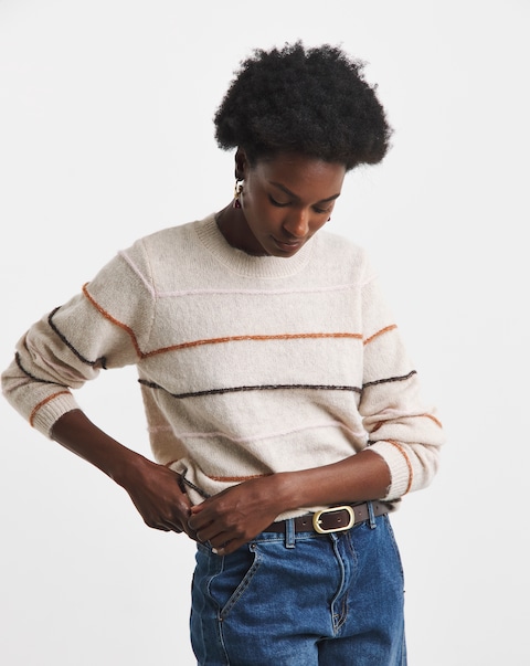 JDY Stripe Knitted Jumper