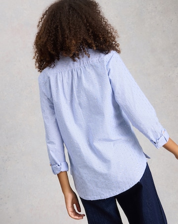 White Stuff Sophie Metallic Shirt