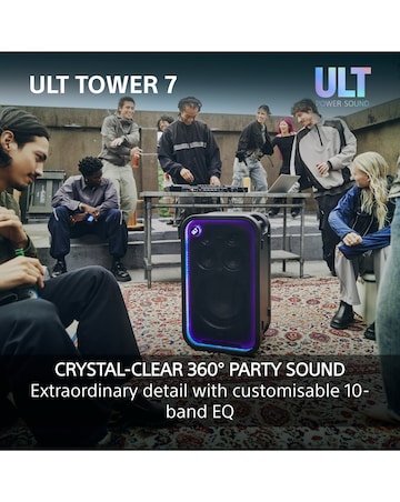 Sony ULT Tower 7 Party Speaker - Black
