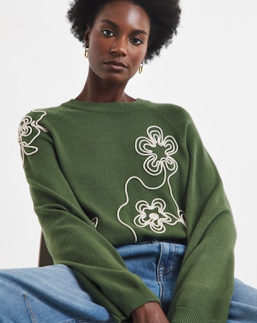 Object Laney Rubin Embroidered Jumper
