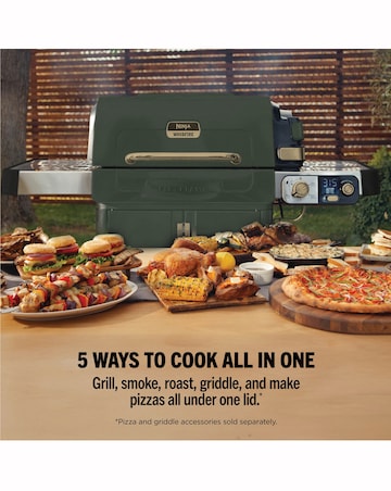 Ninja FlexFlame Outdoor Cooking System PG301UK Green