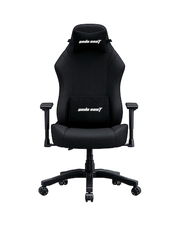 Anda seaT Luna Premium Large Gaming Chair - Black Fabric