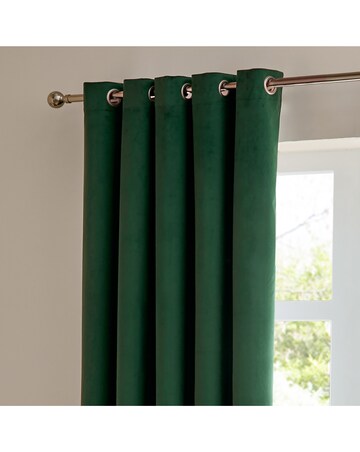 Furn. The Ultimate Velvet Blackout Eyelet Curtains