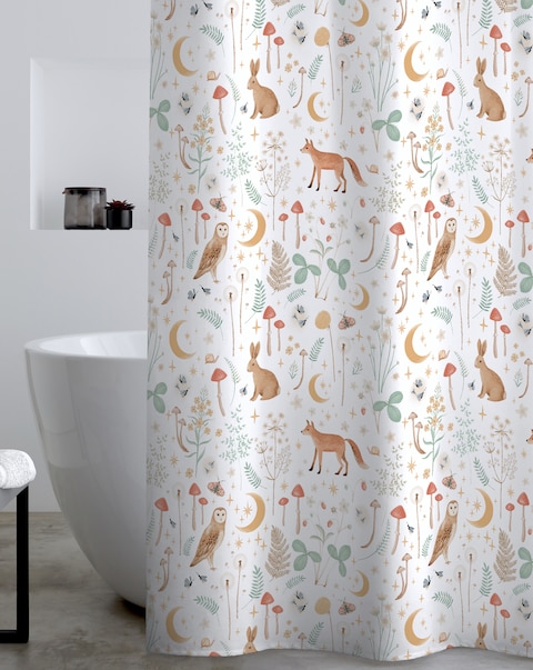 Catherine Lansfield Enchanted Twilight Shower Curtain