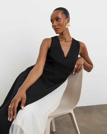 Joanna Hope Dress With Pleated Panel