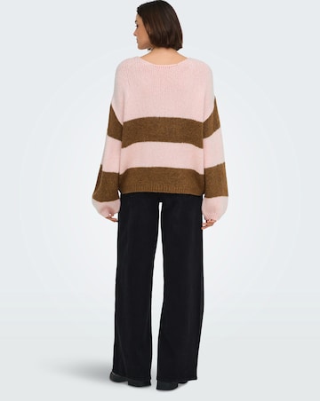 JDY Reversible Stripe Knitted Jumper
