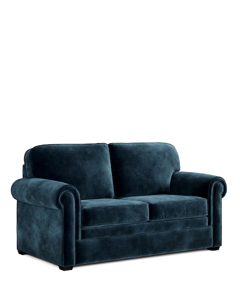 Jay-Be Heritage Luxe Velvet 2 Seater Sofa Bed with E-Pocket Mattress