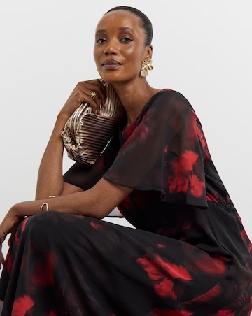 Joanna Hope Crinkle Column Dress