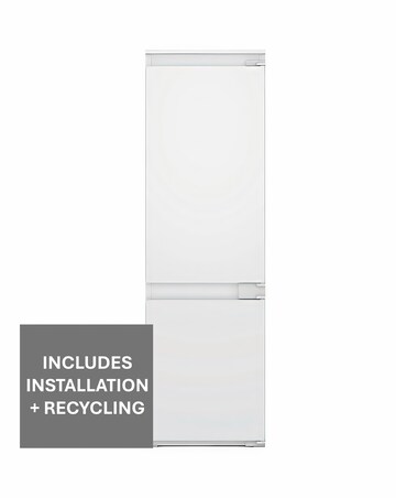 Hotpoint HTC18D011A1 Integrated 70/30 Fridge Freezer White + Install