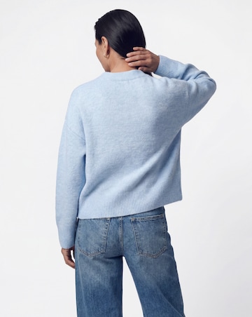Wide Sleeve V Neck Cardigan