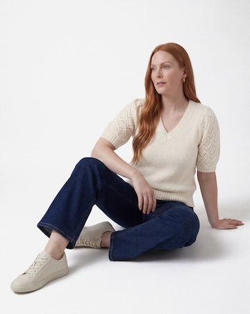 Oatmeal Short Sleeve Jumper