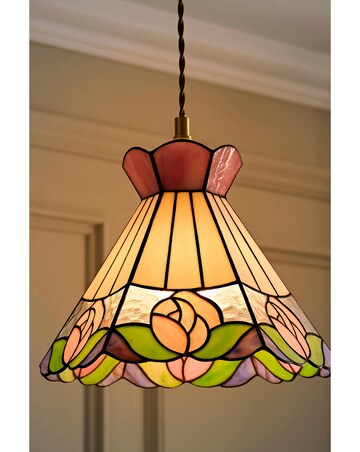 ValueLights Evelyn Tiffany Easy Fit Shade 26cm