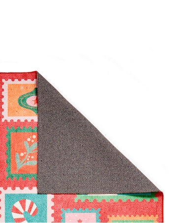 Christmas Stamps Washable Runner