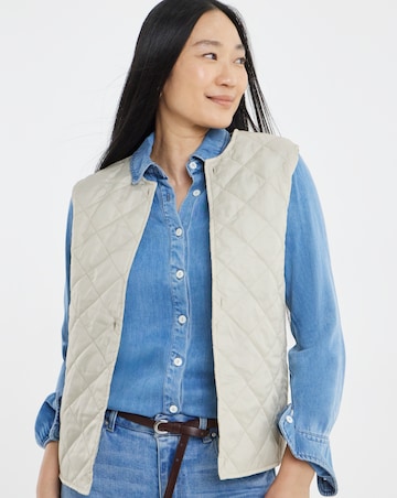 Neutral Tech Parka with Removable Inner