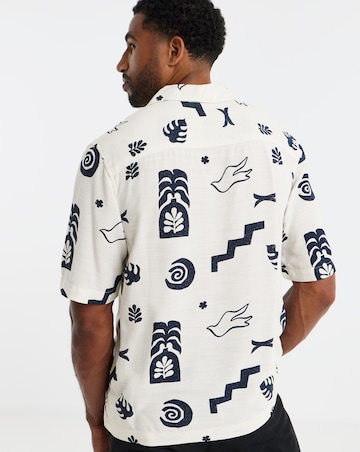 Only & Sons Printed Shirt - Cream