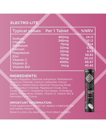 Bio-Synergy Electro-Lite Effervescent x 60