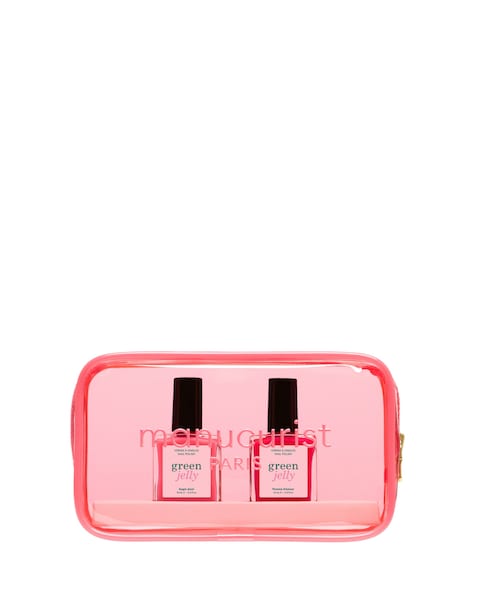 Manucurist Mini Glossy Nail kit Worth 28 GBP With Free Cosmetic Bag and Charm