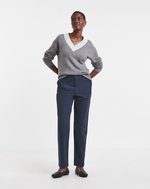 Cotton Tapered Chino