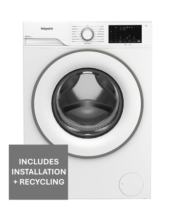 Hotpoint AntiStain H 101 Anti Stain UK 10kg Washing Machine PetHairCare - INST