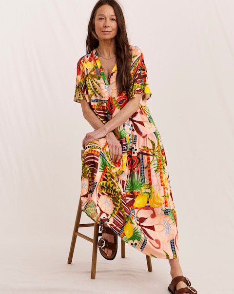 Julipa Printed Midi Dress
