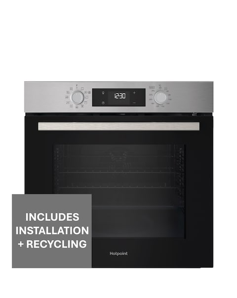 Hotpoint Class 2 HO278PXUK Built-In Electric Single Oven Pyrolytic Clean Install