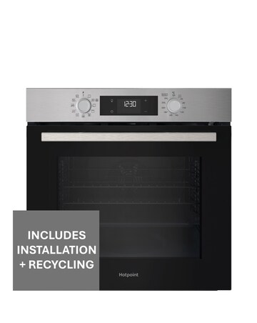 Hotpoint Class 2 HO278PXUK Built-In Electric Single Oven Pyrolytic Clean Install