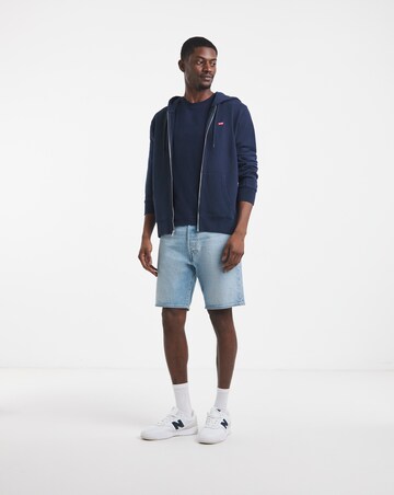 Levi's Original Housemark Zip Through Hoodie - Navy