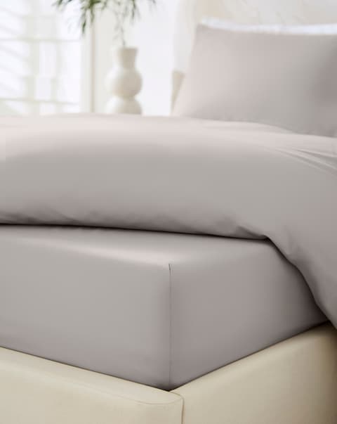 Easy Care Cotton Blend 38cm Extra Deep Fitted Sheet