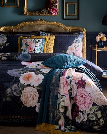 Laurence Llewelyn-Bowen Bouquet List Throw