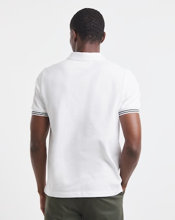 Tipped Pique Polo Long