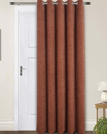 Sundour Langley Thermal Eyelet Door Curtain