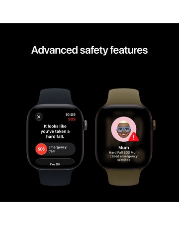 Apple Watch Series 12 GPS 42mm - Dark Bronze Aluminium/Olive Sport Band - M/L