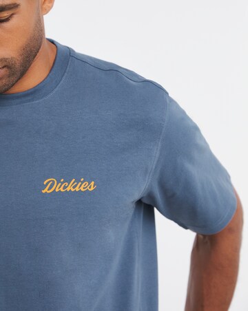 Dickies Short Sleeve Wellsville Back Graphic T-Shirt - Retro Inidgo