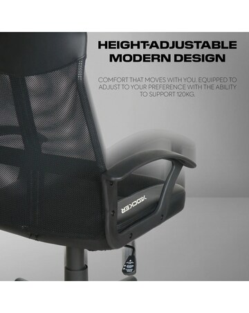 X Rocker Vanguard Office Mesh Gaming Chair - Black
