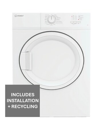 Indesit C YD A81 WWGL UK Air-Vented Tumble Dryer 8kg White + Install
