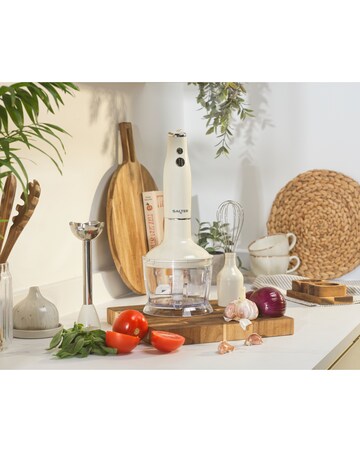 Salter Retro 3 In 1 Blender Set - Cream