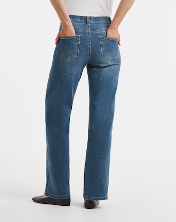 24/7 Mid Wash Wide Leg Jeans