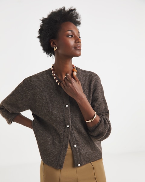 JDY Button Knitted Cardigan