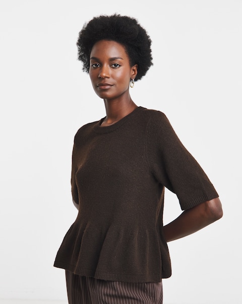 JDY Peplum Knitted Jumper