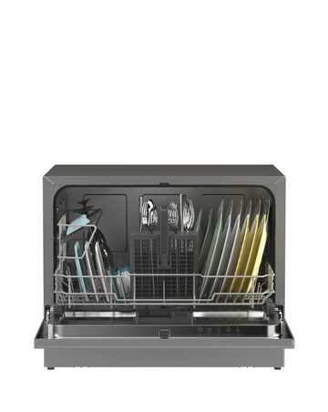 Candy Rapido Table Top Dishwasher- Graphite + Installation