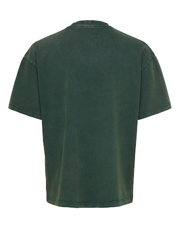 Only & Sons Dunham Washed Loose Fit T-Shirt - Pine Green