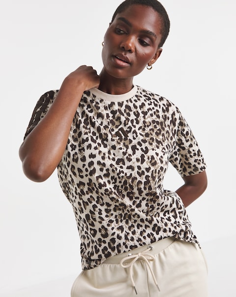 adidas Animal Print T-Shirt