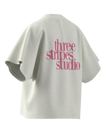 adidas 3 Stripe Studio Graphic T-Shirt