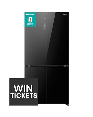 Hisense KitchenFit RQ768N4GBE Multi-Door Fridge Freezer - Black