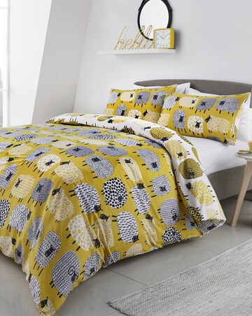 Fusion Dotty Sheep Duvet Cover Set