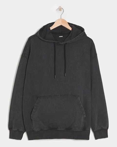Garment Washed Oversized Hoodie