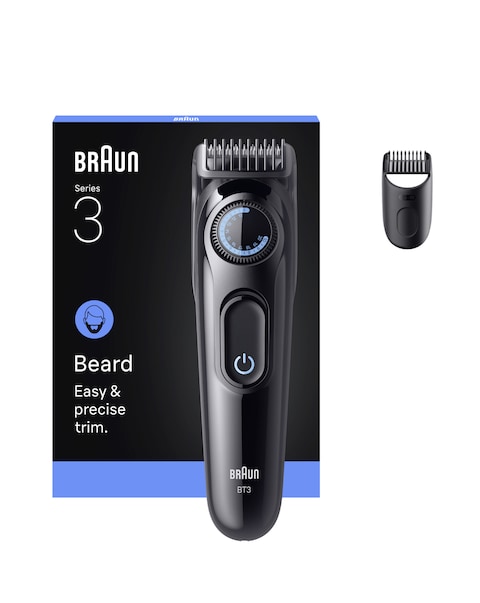 Braun - Beard Trimmer Series 3, +2 Styling Tools
