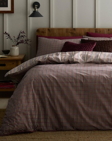 Appletree Micro Check Duvet Cover Set